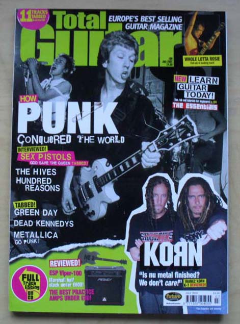 Total Guitar 98 De Sex Pistols Revista Con Rockofages Ref 3105799760