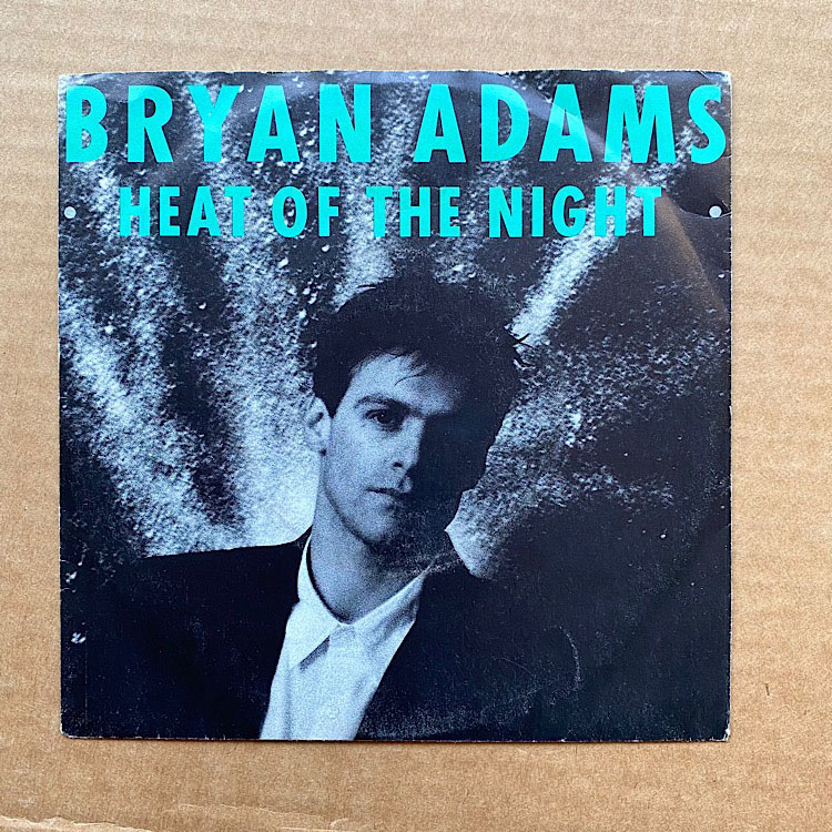 Bryan Adams Heat of the night (Vinyl Records, LP, CD) on CDandLP