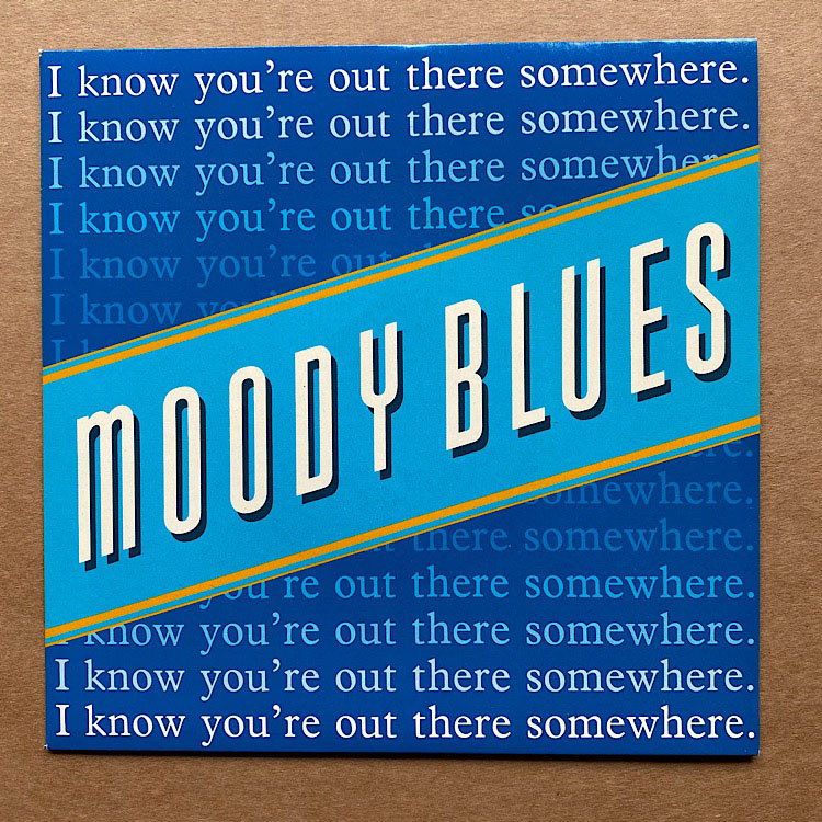 Moody Blues I Know You're Out There Somewhere Records, LPs, Vinyl and ...