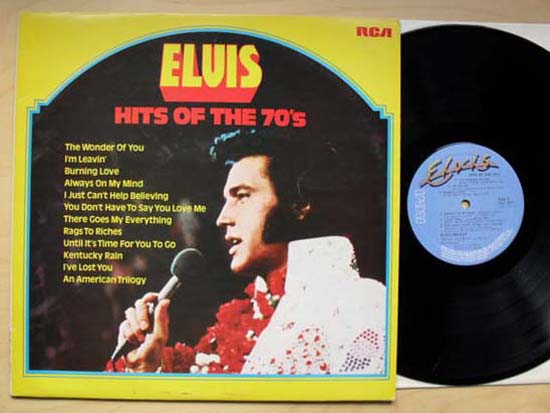 Elvis Presley Hits Of The 70's Records, Vinyl and CDs - Hard to Find ...