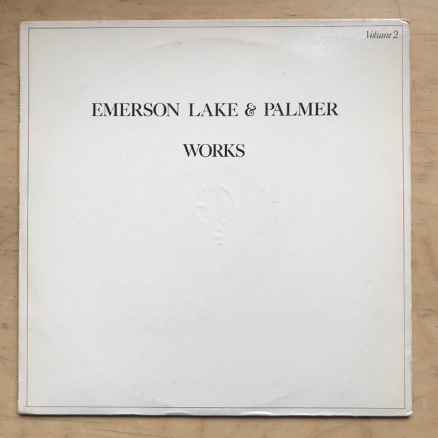 Emerson Lake & Palmer Works volume 2 (Vinyl Records, LP, CD) on CDandLP