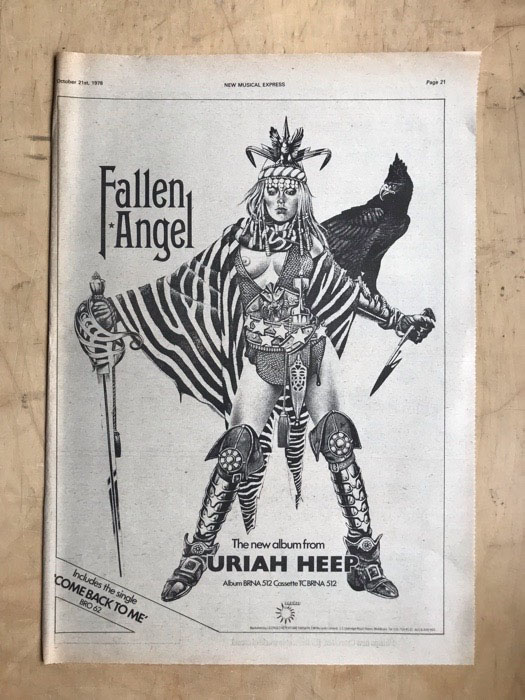 Uriah Heep Fallen angel (Vinyl Records, LP, CD) on CDandLP