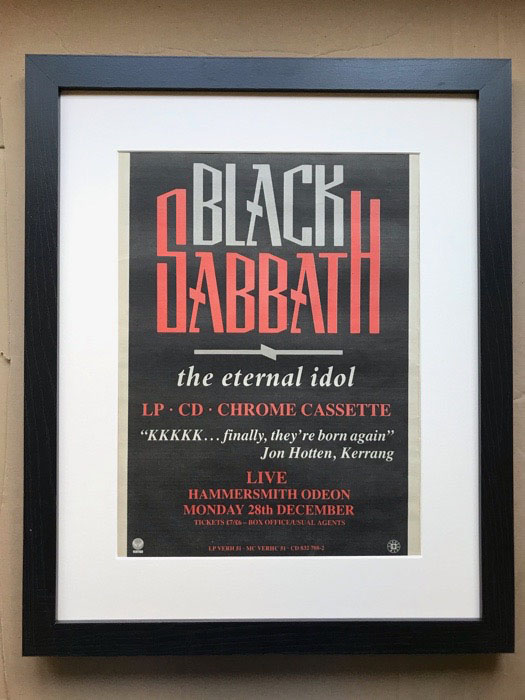 Black Sabbath The Eternal Idol (Vinyl Records, LP, CD) On CDandLP