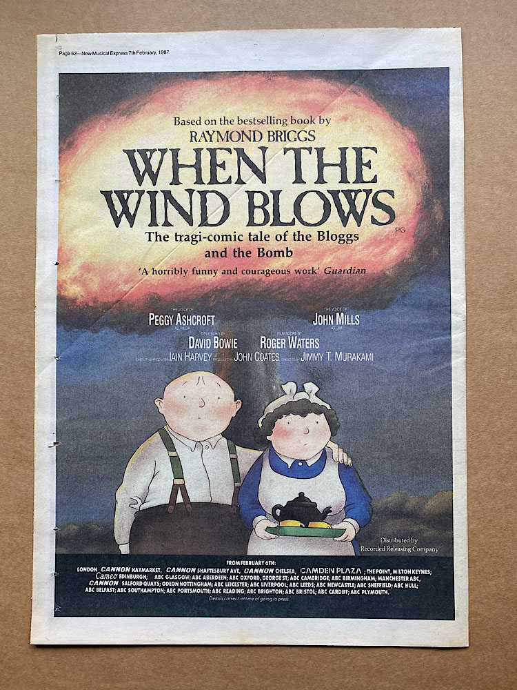 David Bowie When the wind blows (Vinyl Records, LP, CD) on CDandLP