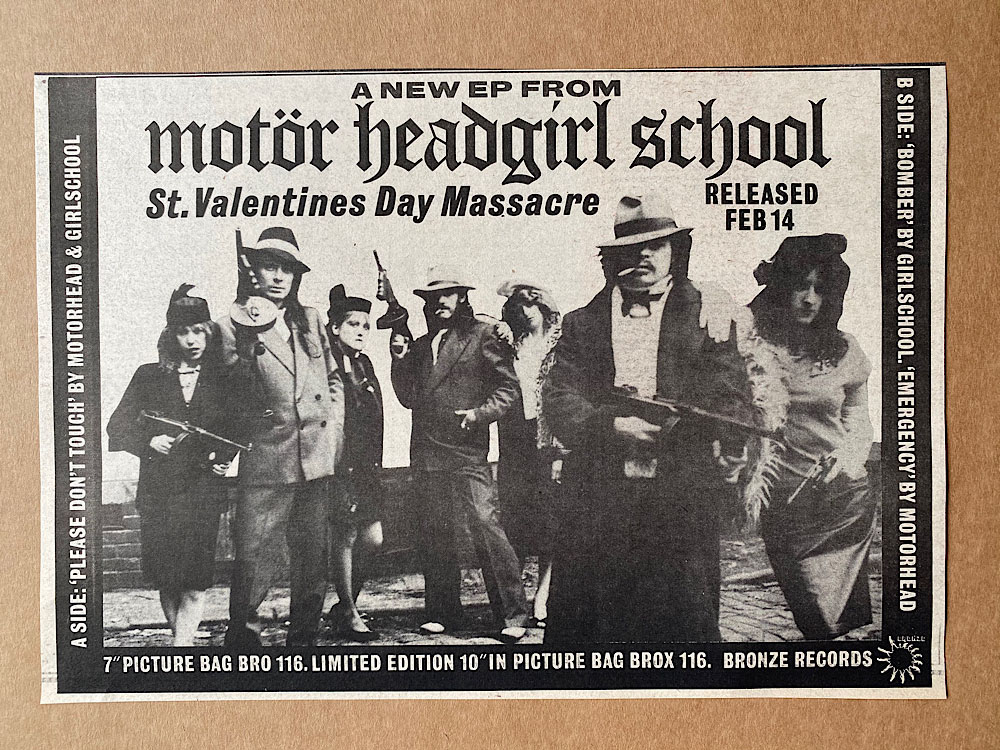 Motorhead St valentines day massacre (Vinyl Records, LP, CD) on