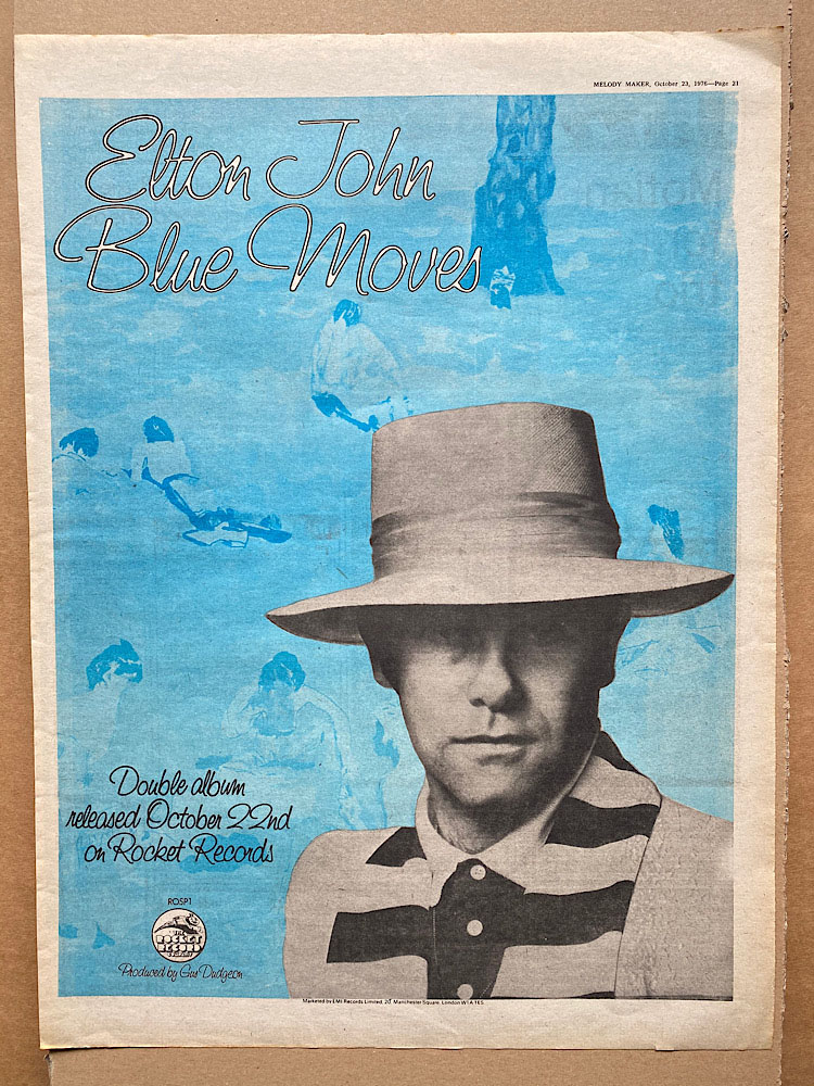 elton john blue album