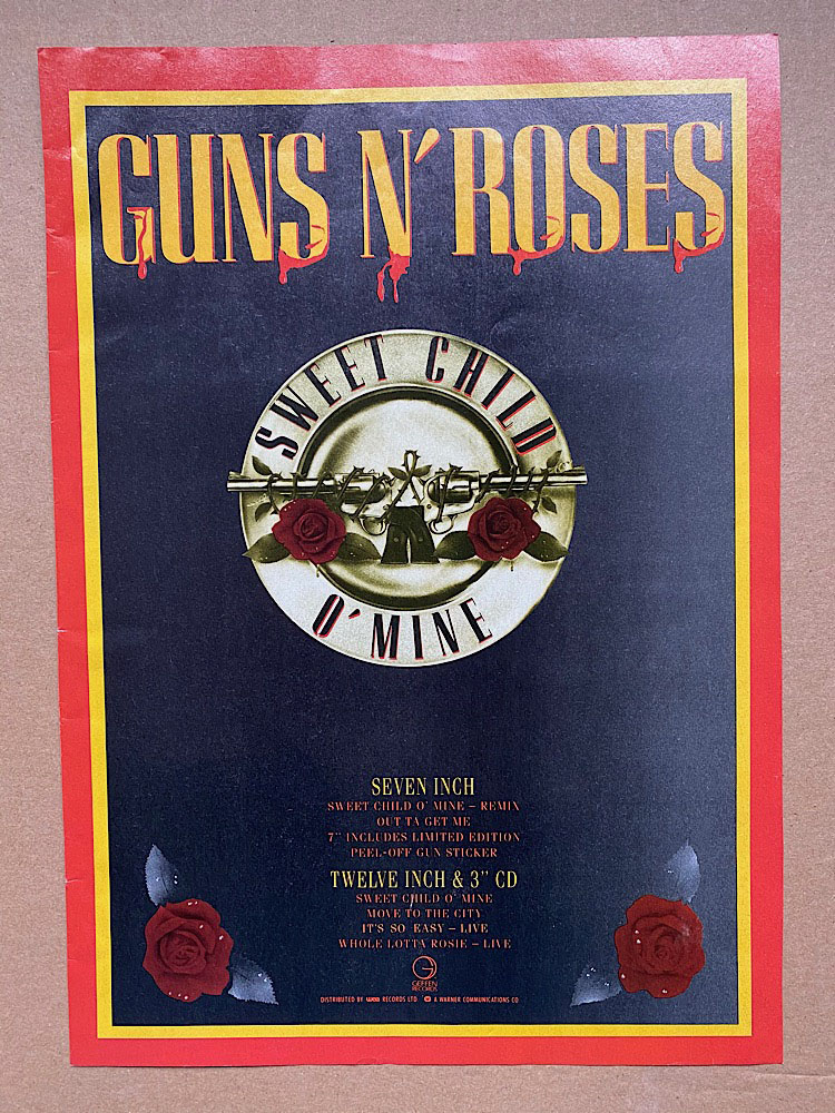 Sweet Child O'Mine, Guns N' Roses CD