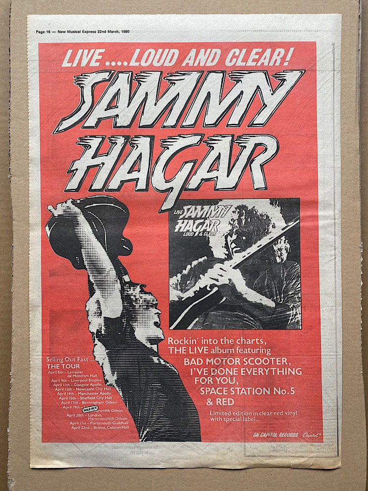 sammy-hagar-loud-clear-vinyl-records-lp-cd-on-cdandlp